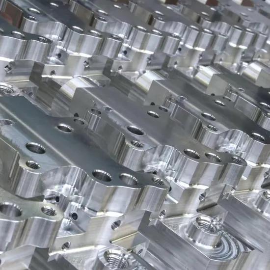 CNC machined aluminum components